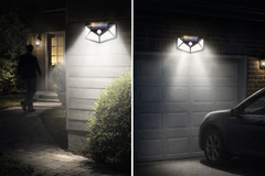 Foco Luz Solar Exterior com 100 Leds