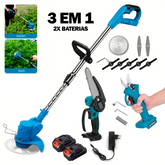 Kit Roçadora Extensivel + Serra Poda 6" + Tesoura de Poda - Garantia de 3 Anos  na Tools Portugal - Apenas 107.90€! Compra agora na Tools Portugal