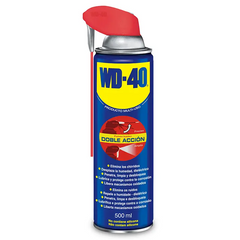 WD-40 Multi-Uso Dupla Ação Spray Penetrante/Lubrificante 500ml Bico Duplo