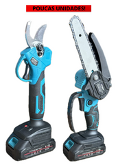 Conjunto Serra 6" + Tesoura de Poda c/2 Baterias - Garantia de 3 Anos  na Tools Portugal - Apenas 79.90€! Compra agora na Tools Portugal