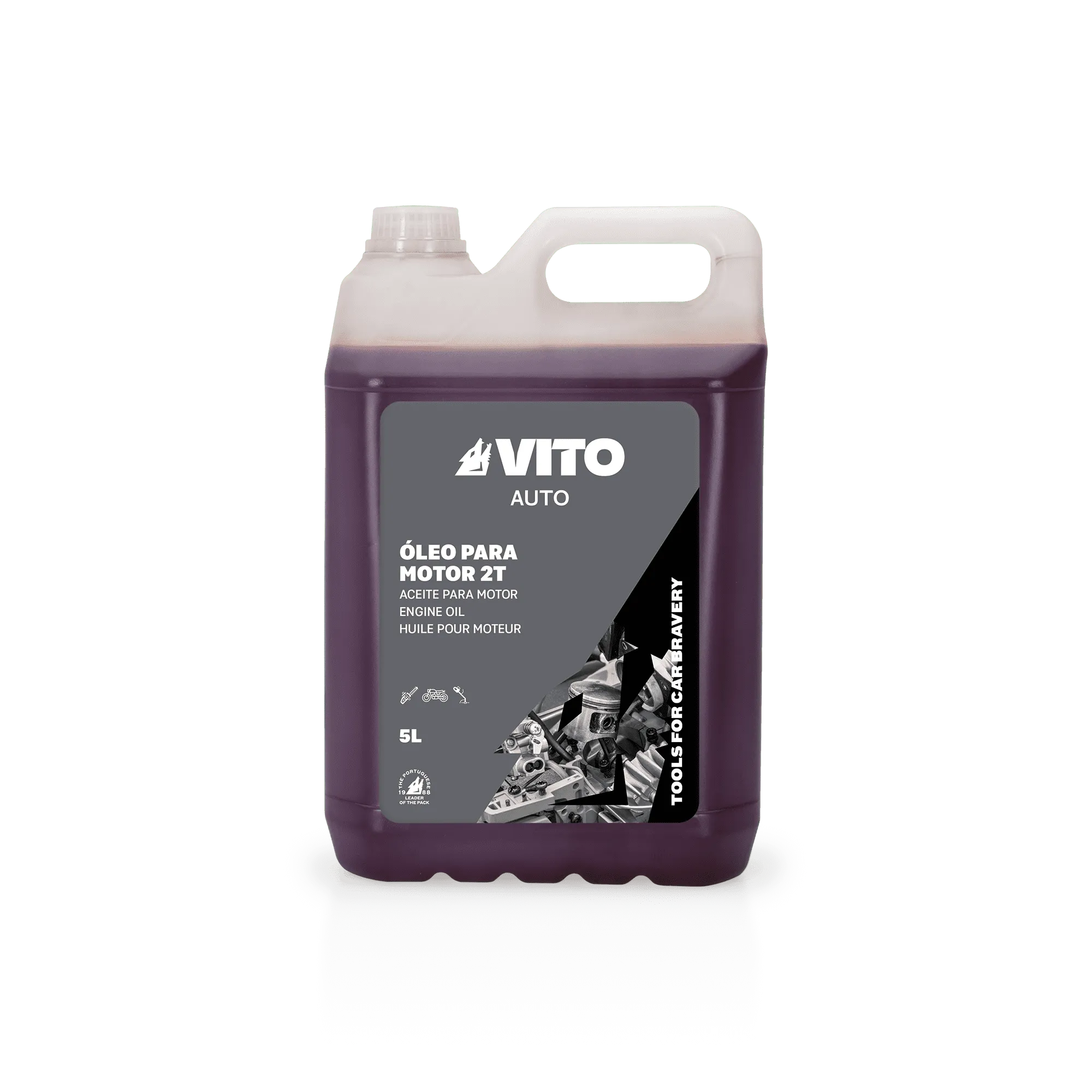OLEO P/ MOTOR 2T 5LTS | VITO - Garantia de 3 Anos  na VITO - Apenas 34.90€! Compra agora na Tools Portugal