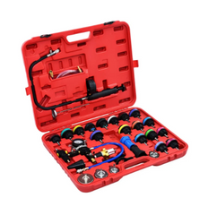 Teste Pressão sistema refrigeração e tampa do radiador 28 Peças - Garantia de 3 Anos na Tools Portugal - Apenas 124.90€! Compra agora na Tools Portugal