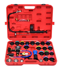 Teste Pressão sistema refrigeração e tampa do radiador 28 Peças - Garantia de 3 Anos na Tools Portugal - Apenas 124.90€! Compra agora na Tools Portugal