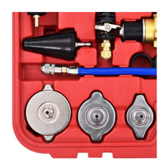 Teste Pressão sistema refrigeração e tampa do radiador 28 Peças - Garantia de 3 Anos na Tools Portugal - Apenas 124.90€! Compra agora na Tools Portugal