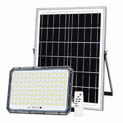Foco Solar 3000W com Painel Solar