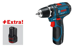 Bosch GSR 12V-15 Kit Berbequim/Aparafusadora+ 8 Ferramentas