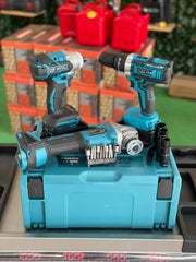 Kit de 3 Máquinas a Bateria - 2x Baterias 48v 4Ah