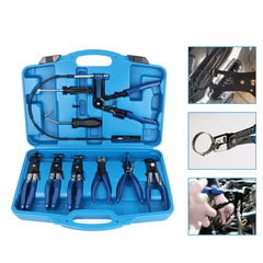 Kit Alicates para Braçadeira de Mangueira – 9 Peças