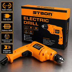 Berbequim elétrico 450W - STBON