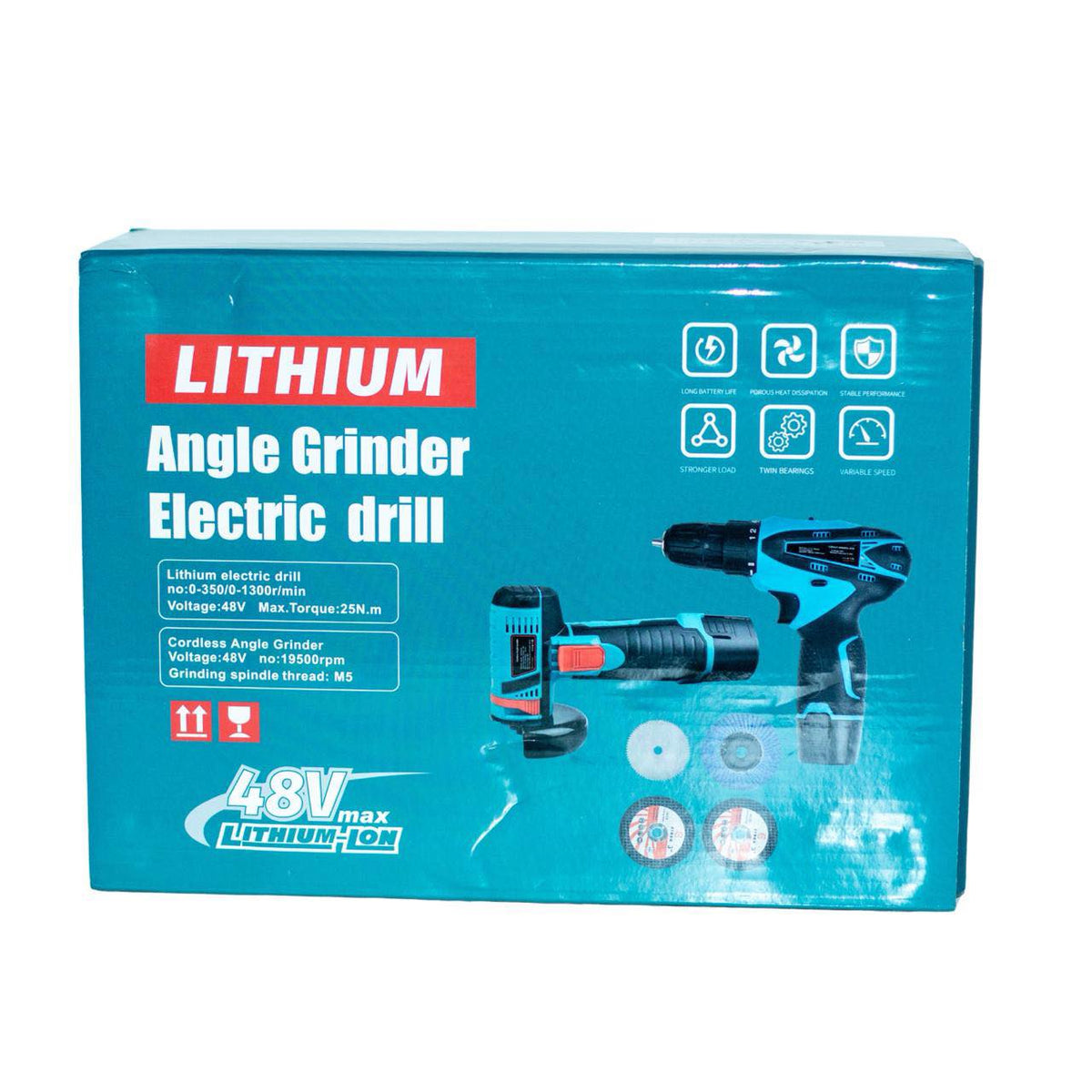 Mini Rebarbadora + Aparafusadora c/2x Baterias - Garantia de 3 Anos  na Tools Portugal - Apenas 67.90€! Compra agora na Tools Portugal