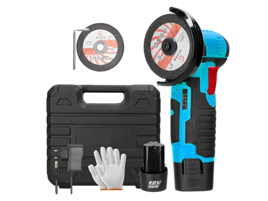 Mini Rebarbadora 500W 19.500 RPM | 2x Baterias e acessórios