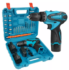 Aparafusadora com 2 Baterias c/acessórios - Garantia de 3 Anos  na Tools Portugal - Apenas 57.90€! Compra agora na Tools Portugal