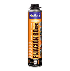 Quilosa 60 SEG Espuma Adesiva de Poliuretano 60 Segundos Pistola 750ml