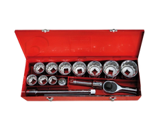 Conjunto de Soquetes 1" 15 Peças - Garantia de 3 Anos  na Tools Portugal - Apenas 179.90€! Compra agora na Tools Portugal
