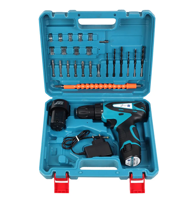 Aparafusadora com 2 Baterias c/acessórios - Garantia de 3 Anos  na Tools Portugal - Apenas 57.90€! Compra agora na Tools Portugal