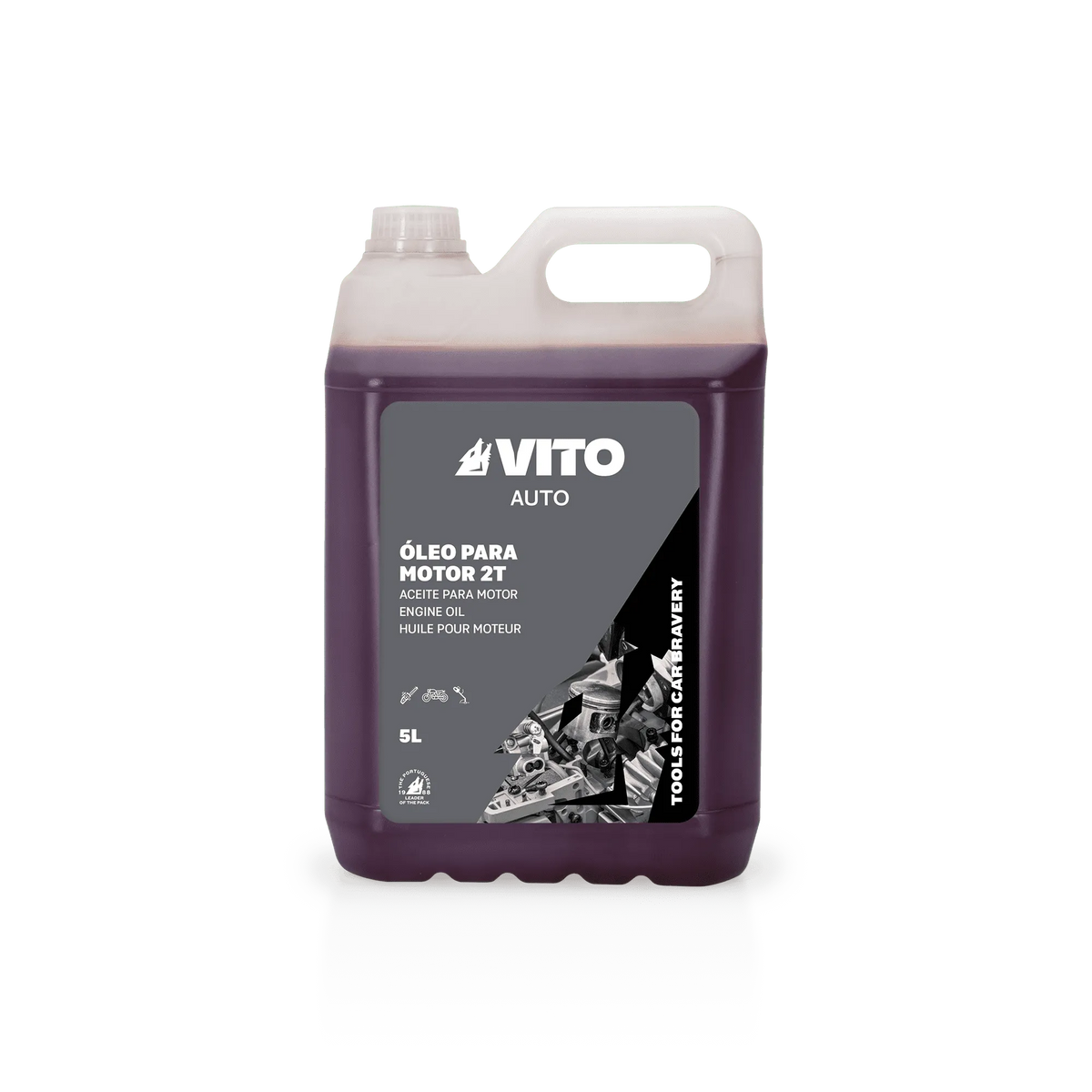 OLEO P/ MOTOR 2T 5LTS | VITO - Garantia de 3 Anos  na VITO - Apenas 34.90€! Compra agora na Tools Portugal