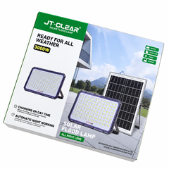 Foco Solar 3000W com Painel Solar