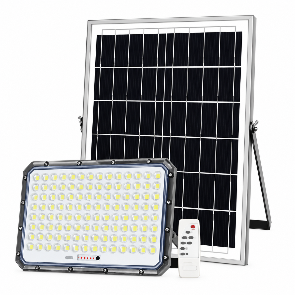 Foco Solar 3000W com Painel Solar