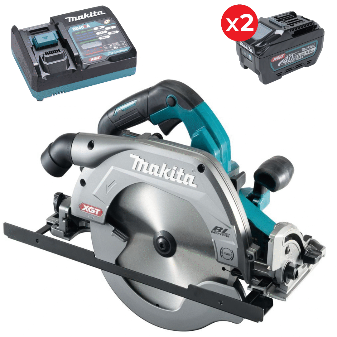 Serra manual circular 40V 270mm Makita HS011GT201