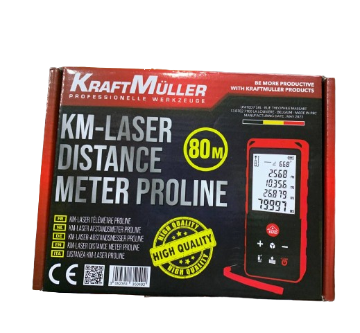 Medidor de Distâncias a Laser 80M - Garantia de 3 Anos  na Tools Portugal - Apenas 54.90€! Compra agora na Tools Portugal