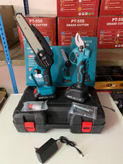 Conjunto Serra 6" + Tesoura de Poda c/2 Baterias - Garantia de 3 Anos  na Tools Portugal - Apenas 79.90€! Compra agora na Tools Portugal