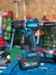 Kit 2 Máquinas a Bateria Aparafusadora e Máquina de Impacto| 2x Baterias