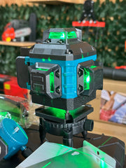 Nível Laser Verde De 16 Linhas - 2x Baterias, Comando e acessórios