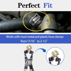 Kit Alicates para Braçadeira de Mangueira – 9 Peças